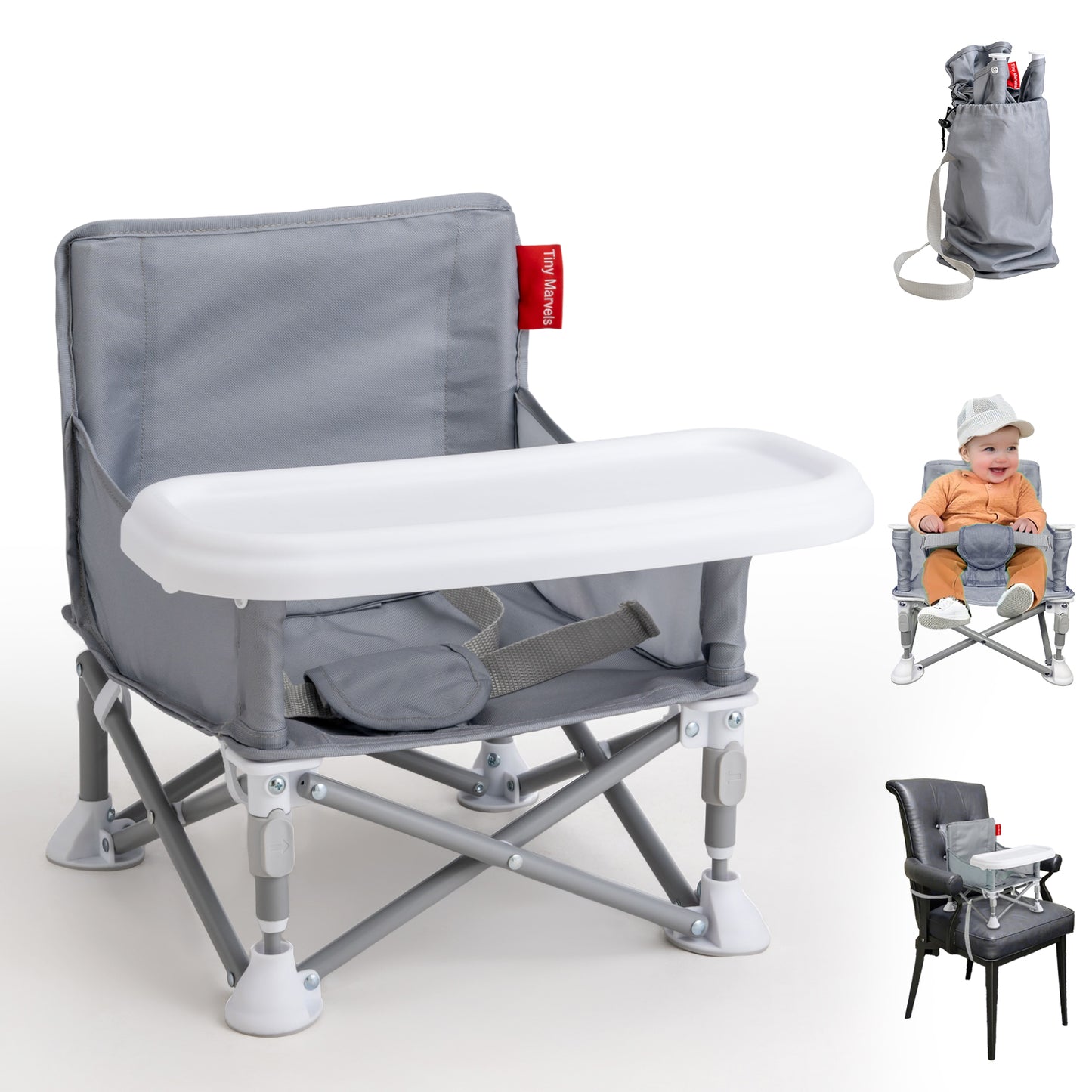 3-in-1 Foldable Booster Seat