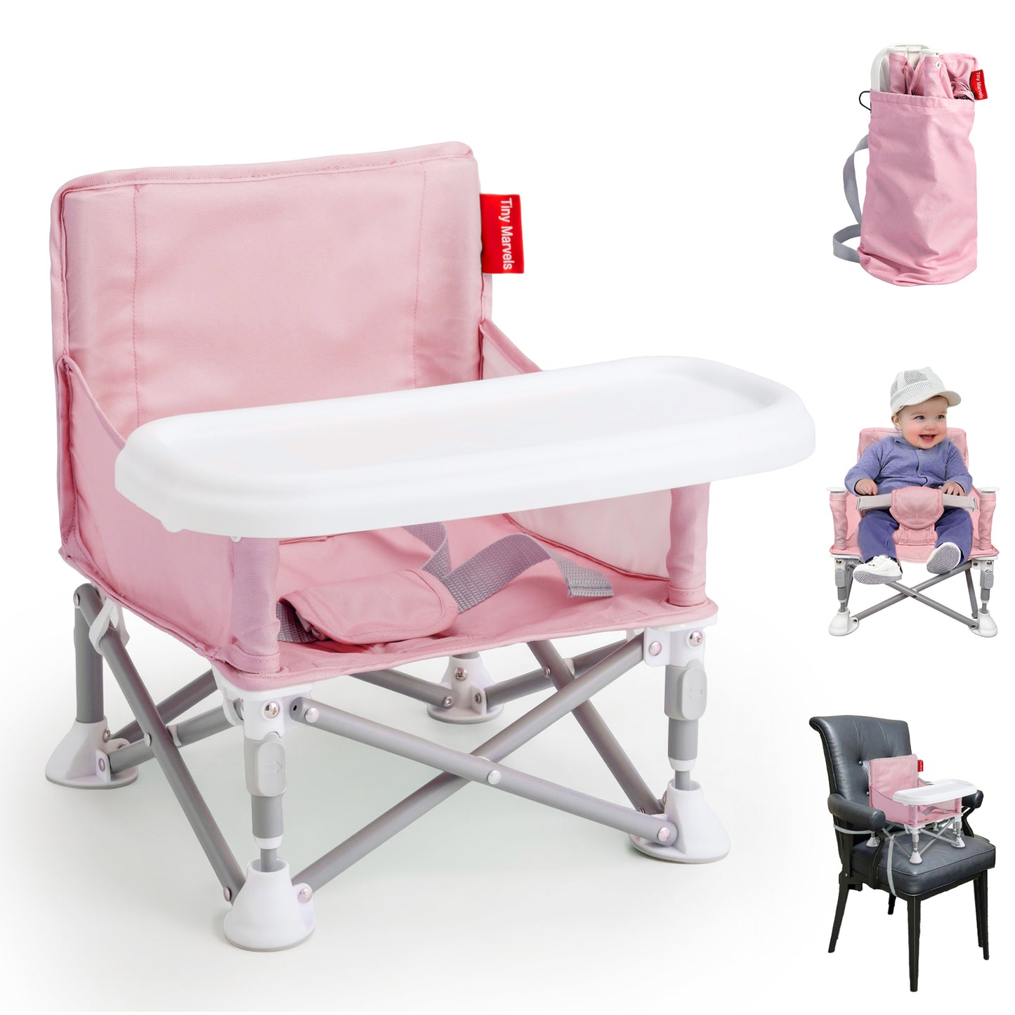 3-in-1 Foldable Booster Seat
