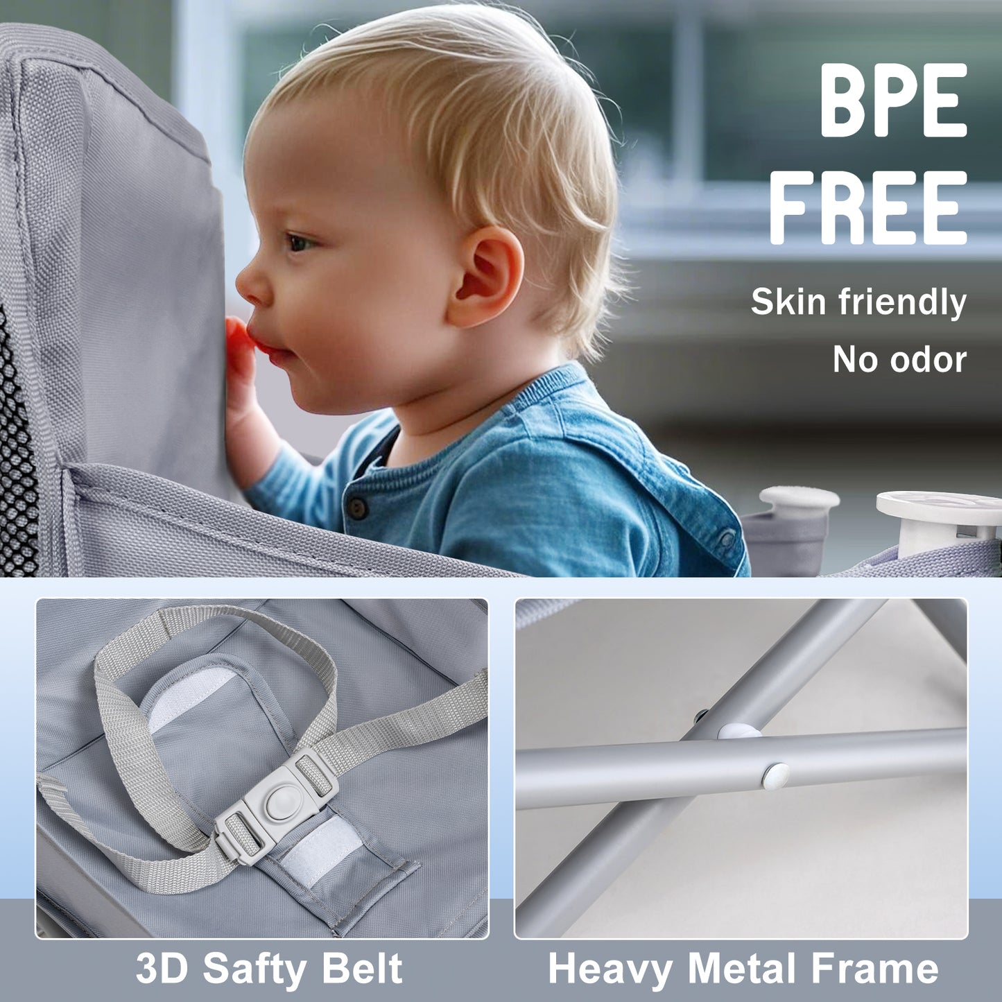 3-in-1 Foldable Booster Seat