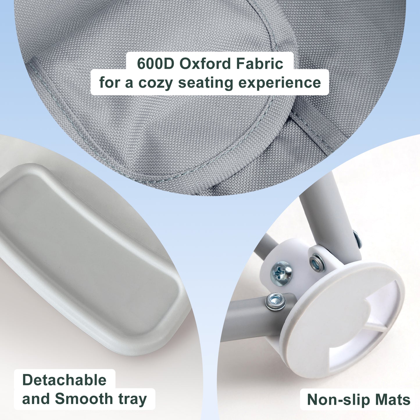 3-in-1 Foldable Booster Seat