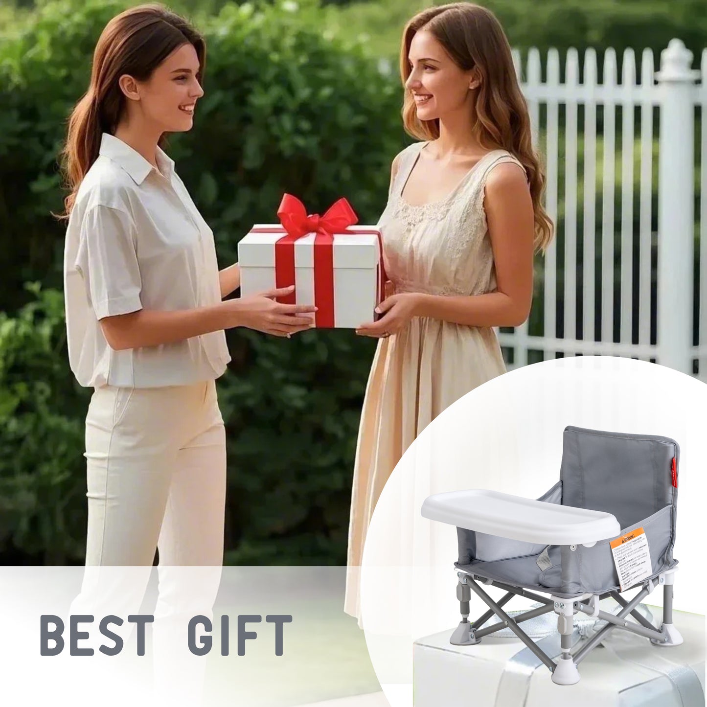 3-in-1 Foldable Booster Seat
