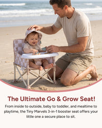 Portable High Chair for Travel & Beach