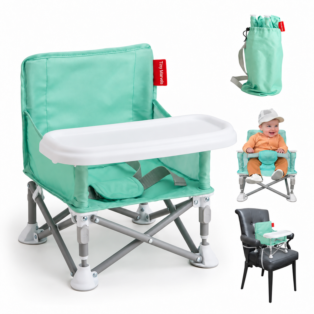 Portable 3-in-1 Baby Chair(Green)