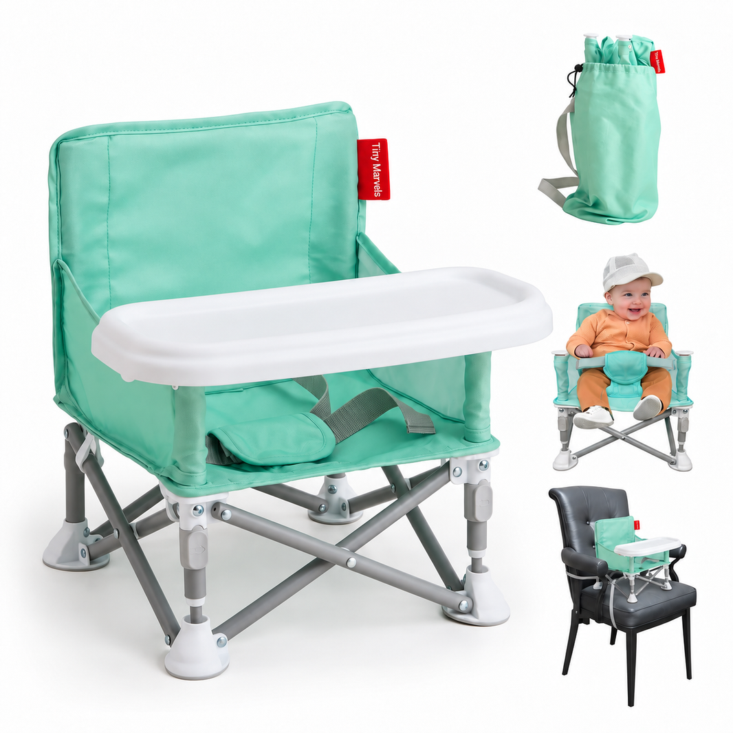 Portable 3-in-1 Baby Chair(Green)