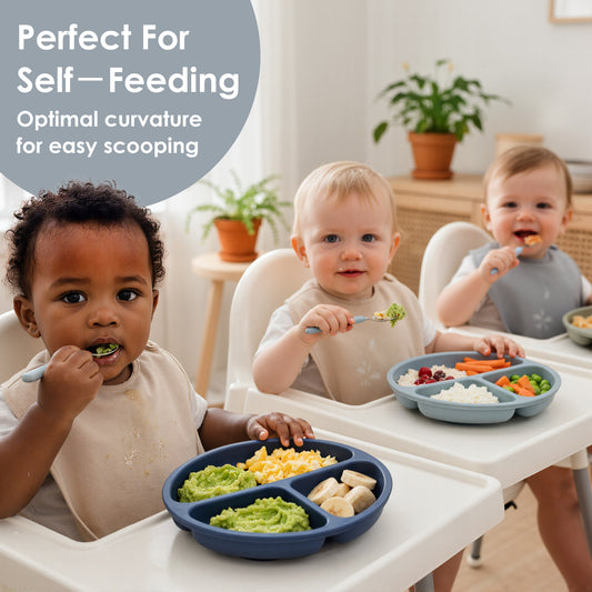Baby Plates 3 Pack