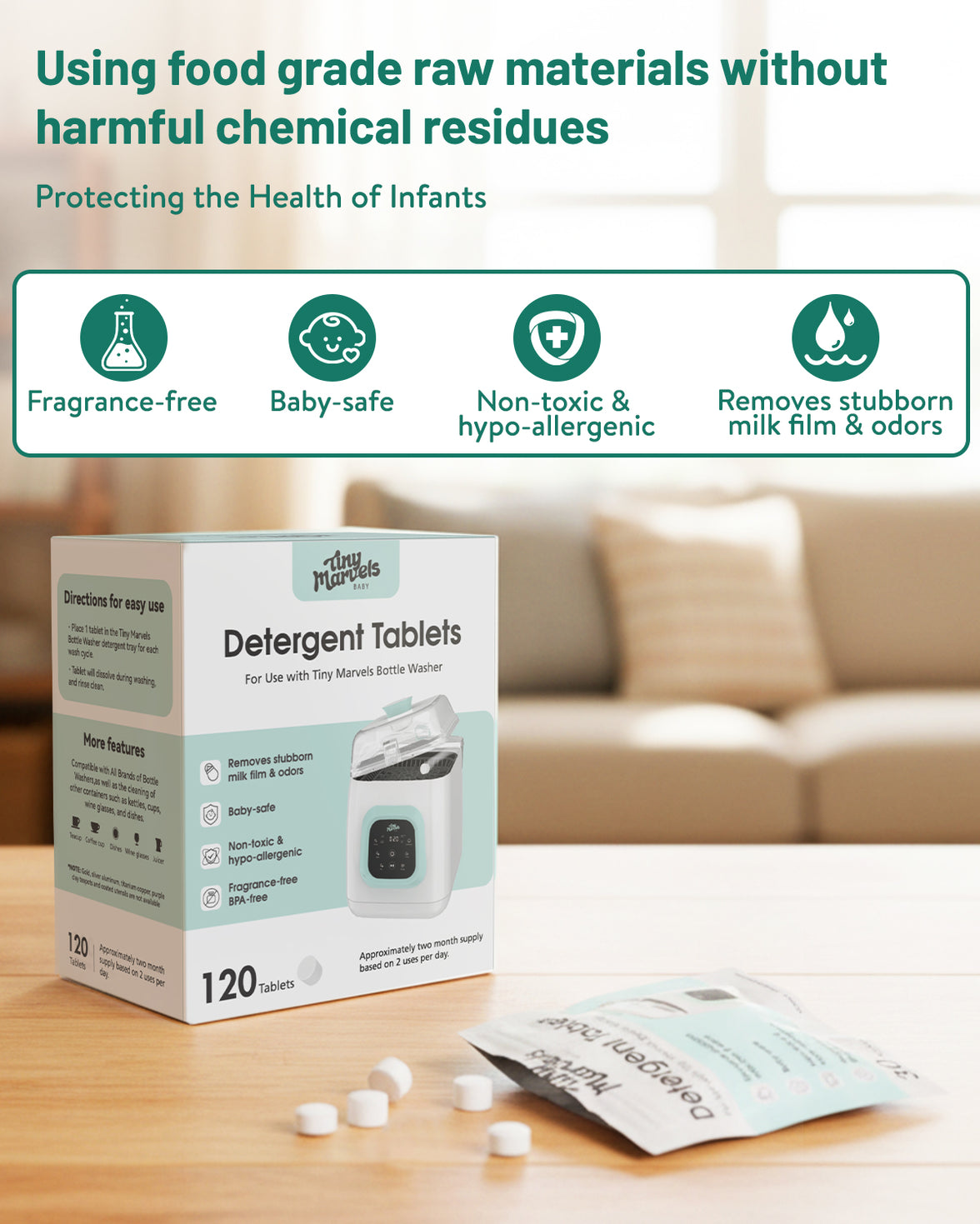 Detergent Tablets for Bottle Washer