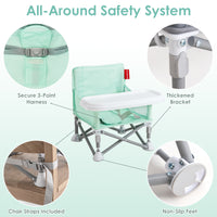 Portable 3-in-1 Baby Chair(Green)