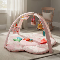 Baby Play Gym & Activity Mat(Blush Bloom)