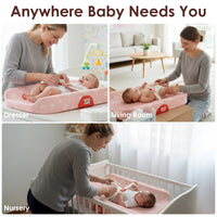 Baby Changing Pad(Blush Petals)