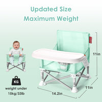 Portable 3-in-1 Baby Chair(Green)