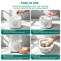 30PCS Descaling Tablets Baby Bottle Washer